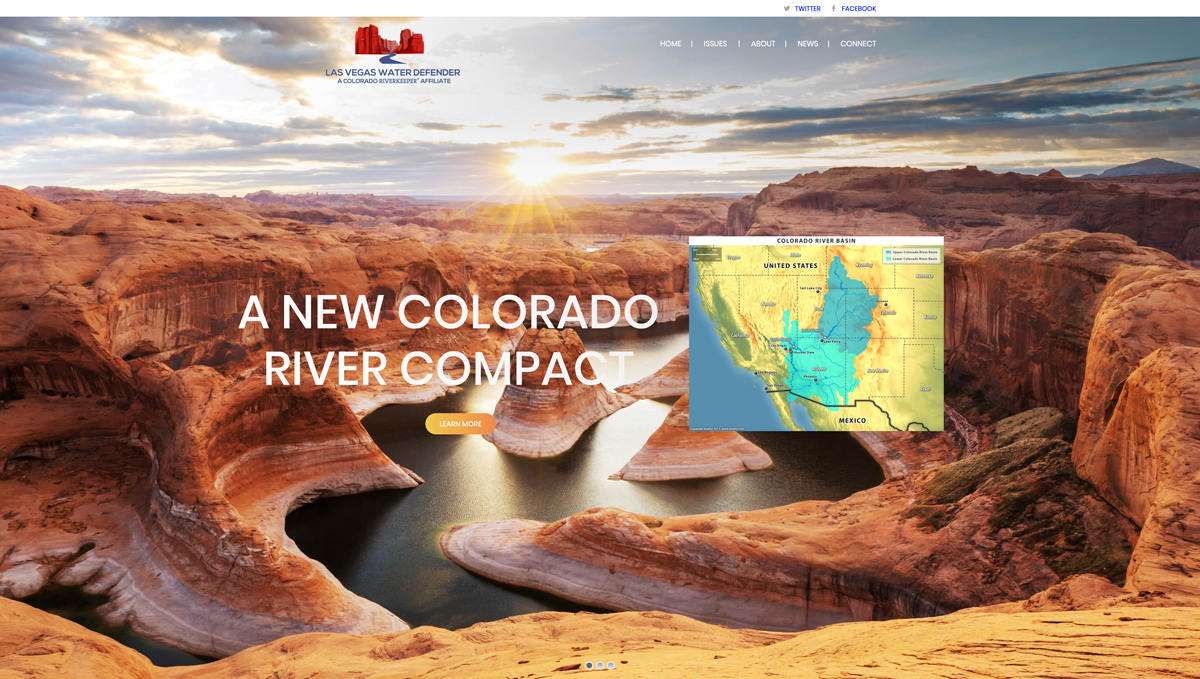 Las Vegas Water Defender Website